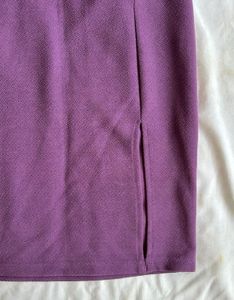 Purple Blazer Dress