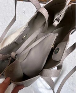 Polene Cyme Taupe Tote Bag
