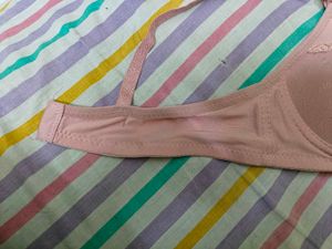 Pink Bra with Heart Detail