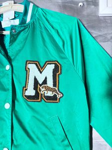 H&amp;M Satin Varsity Bomber Jacket