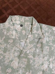 Floral Print Casual Shirt