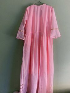 Pretty Pink Embroidered Kurta