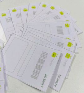 30 Colour Labels pasting courier product new