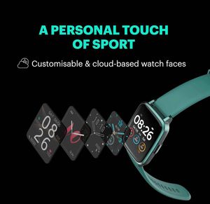 Noise colourfit beat smartwatch -deep wine