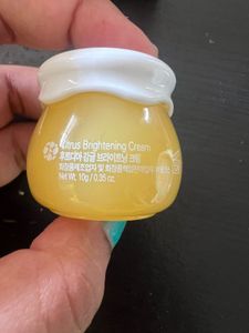 new Frudia Citrus Brightening Cream