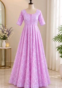 Elegant Lilac Gown