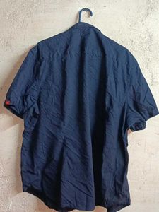 Oversized Classic Navy Blue Shirt
