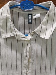 H&amp;M Striped Blouse Shirt