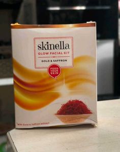 Skinella Glow Facial Kit - Gold & Saffron