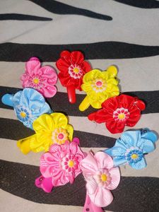 Cute Flower Hair Clips Set of 50 piece