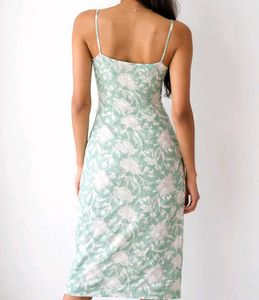 Floral Spaghetti Strap Dress