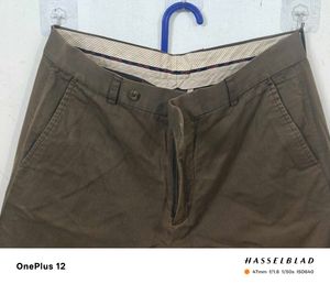 Nice Pair Of SCULLERS Cotton (Lines) Chinos - 34 W