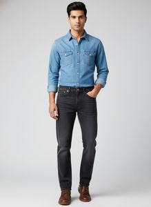 Levi's 505 Jeans ( USA) - Classic charcoal Black