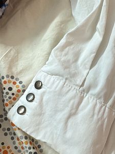 Classic White Button-Up Shirt