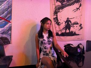 Stylish chiness typa floral Print Dress