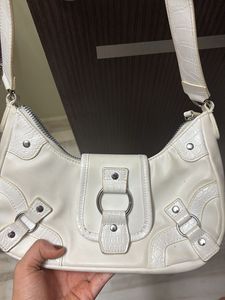 Chic White Shoulder Bag