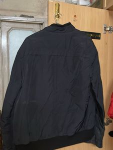 Men's Black Bomber Jacket