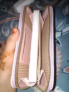 Quilted Pink Wallet