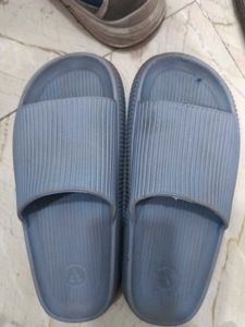 Comfortable Blue Slides for Women