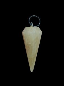 Citrine Gemstone Crystal Pendent For Positivity