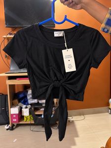 Trendy Black & Crop top  combo 4