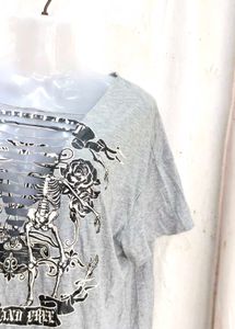 Gothic Skeleton Graphic Tee
