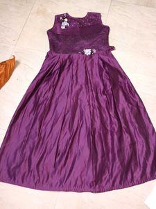 Beautiful Purple Gown