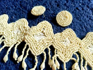 White Handmade Neckset