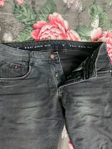 Black Faded Jeans