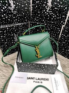 YSL CASSANDRA MINI TOP HANDLE BAG* WD BOX