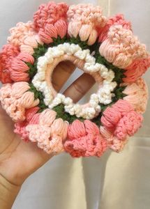Crochet handmade hair accessories