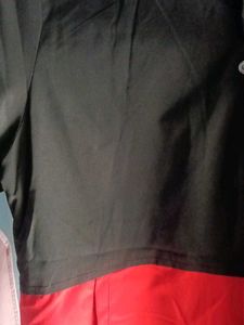 Red and black men jacket
