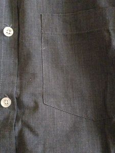 Classic Men's Charcoal Grey Shirt