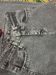 Stylish Grey Denim Jeans
