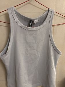 H&M Divided Grey Tank Top