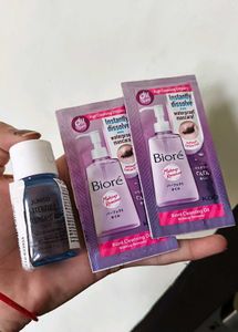 Biore Makeup Remover & Jumiso Toner Samples