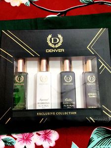 Denver Perfume Gift Set - 4 Fragrances