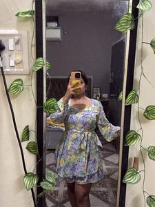 Floral Print playsuit