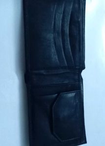 Classic Black Leather Wallet