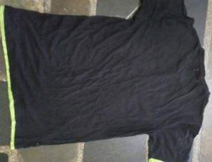 Graphic Print Black T-Shirt