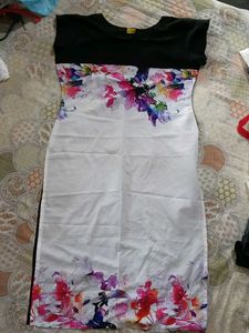 Beautiful Floral Print Dress