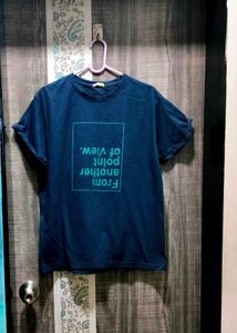 Navy Blue Graphic T-Shirt