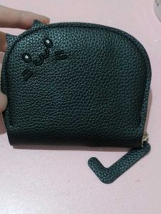 Cute Black Cat Purse