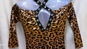 Leopard Print Halter Top