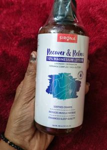 Sirona Recover & Relax Magnesium Lotion