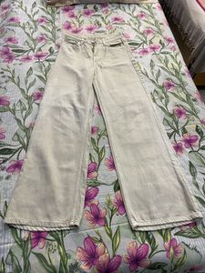Light Wash Wide Leg Jeans