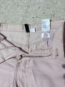 Light Pink Cargo Pants