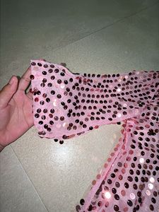 Sparkly Pink Sequin Top