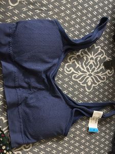 Comfortable Blue Sports Bra