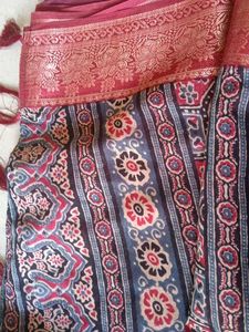 Beautiful Ethnic Saree with Traditional Print
